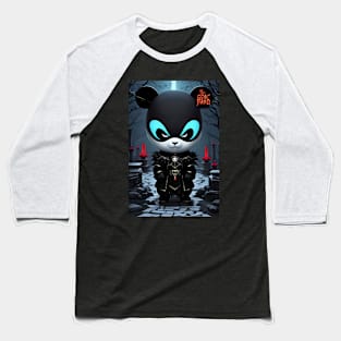 Cute naughty gothic panda Baseball T-Shirt